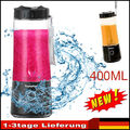 4000mAh Mixer Juicer Elektrisch Entsafter USB Standmixer Blender Smoothie Maker