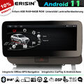 10.25" Android 12 IPS Autoradio GPS Navi für Audi Q5 CarPlay DAB+ WiFi DVR 64GB