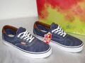 Vans 721356 Canvas Schuhe Freizeit Sneaker Unisex Jeans Blau Weiß Braun Gr. 40