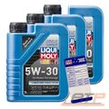 3x 1 L LITER LIQUI MOLY LONGTIME HIGH TECH 5W-30 MOTOR-ÖL MOTOREN-ÖL 32077753