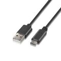 Goobay USB-Kabel 1m schwarz USB 2.0 USB-A auf USB-C max.15W/3A 45735 (4040849457