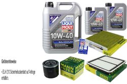 INSPEKTIONSKIT FILTER LIQUI MOLY ÖL 7L 10W-40 für Subaru Outback BL BP 3.0 AWD