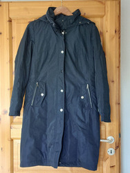 Fuchs Schmitt Damen-Mantel / Parka Gore Tex dunkelblau Gr. 38 Top-Zustand!