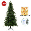 150-225cm LED Weihnachtsbaum Künstlicher Kunstbaum Tannenbaum Christbaum Schnee