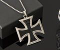 Kette Halskette mit Anhänger Geschenk Metalll Messing Eisernes Kreuz 1870 Herren