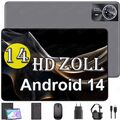 2025 Neueste 14 Zoll PAD Tablet Android14 24GBRAM+256GB Octa-Core PC Mode 5GWiFi