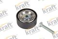 KRAFT AUTOMOTIVE Umlenk-/Führungsrolle Keilrippenriemen 1223045 für FIAT DUCATO