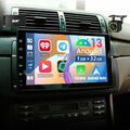 DAB+ 1+32G Android 13 GPS KAM Für BMW 3er E46 M3 Rover 75 MGZT Carplay Autoradio