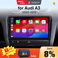 DAB+ 9''Carplay Autoradio Für Audi A3 S3 RS3 8P Android 13 GPS Navi RDS BT 32GB