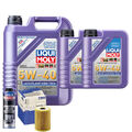 Motoröl 5W40 LIQUI MOLY High Tech 7L+MAHLE Ölfilter +Spülung