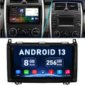 Android 13 Autoradio GPS Navi Mercedes A/B Klasse Sprinter Viano Crafter 8+256GB