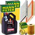 MANN INSPEKTIONSPAKET+5L MOTUL 5W-30 MOTORÖL passend für OPEL ASTRA G 1.7 CDTI