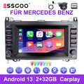 Btluetooth Autoradio Carplay Kam Für Mercedes Benz A B Klasse W169 W245 GPS Navi