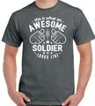 T-Shirt Soldat This is What a Looks Like Herren lustig Squaddie Veteran Army