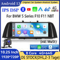 Für BMW 5er F10 F11 NBT 4G LTE Android 13 Autoradio 8Core 4+64G Carplay GPS KAM