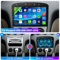 4+64G Android 13 Autoradio CarPlay GPS NAVI RDS Für Peugeot 308 CC 408 2010-2013