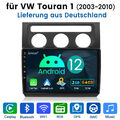 10.1" Autoradio GPS NAVI Für VW Touran 1T1 1T2 1T3 2003-2010 2+64GB CARPLAY SWC