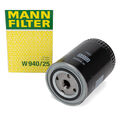 MANN W940/25 Ölfilter für VW GOLF 1 2 3 PASSAT B1/2/3/4 AUDI A4 B5/6/7 IBIZA 2