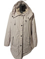 BASLER °  Winterjacke Gr. 46 beige Damen Mode Kleidung Jacke Parka Kurzmantel