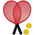 Beachtennis-Set, schwarz/ rot SCHILDKRÖT 970130 (4000885701302)