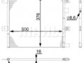 MAHLE Kondensator Klimaanlage Klimakühler AC 76 000S Kühlrohre parallel