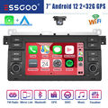 Carplay Autoradio Android 13 GPS Navi BT WIFI Für BMW 3er E46 M3 Rover 75 MG ZT