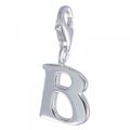 MELINA Charm Anhänger Buchstabe B Silber 925