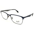 Ray-Ban Brille Rahmen RB 6344 2863 Marineblau Grau Quadrat Voll Felge 54-17-140