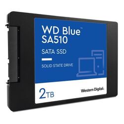 WD 2TB Blue SA510 G3 SSD, 2,5", SATA3, R/W 560/520 MB/s, 87K/83K IOPS, 7mm