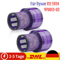 2x Filter für Dyson V11 Absolute Animal SV14 V15 Detect 970013-02 HEPA Ersatz
