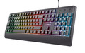 Trust Verkabelt LED Beleuchtet Keyboard Kabelgebunden Gaming-Tastatur DE QWERTZ