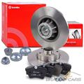 BREMBO BREMSSCHEIBEN +BELÄGE HINTEN FÜR NISSAN OPEL VIVARO A RENAULT TRAFIC 2