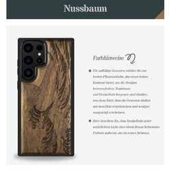 Holz-Handyhüllen für Samsung Galaxy S24 S23 Ultra S22 S21 Plus FE Note20 5G