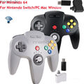 2.4 GHz Wireless N64 Controller Gamepad for Nintendo 64/Switch N64/PC Mac Window