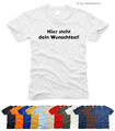 T-Shirt selbst gestalten, Text Namen Druck nach Wunsch - T-Shirt- Gr. S bis XXL