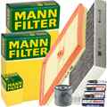 MANN FILTER INSPEKTIONSPAKET passend für AUDI A1 8X SEAT IBIZA 4 SKODA FABIA 3