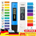 Digital PH & TDS EC Meter, Wasserqualität Tester, Trinkwasser, Leitwertmessgerät