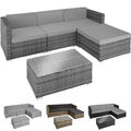 Polyrattan Gartenmöbel Sitzgruppe Rattan Garnitur Gartenset Lounge Sofa Tisch