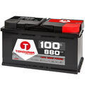 Autobatterie 100AH - 880A/EN +30% Ca/Ca ersetzt 88 90 92 95 100 Ah 12V