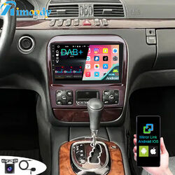 DAB+ Android 13 Autoradio GPS Navi BT FM RDS für Mercedes S/CL Klasse W220 W215