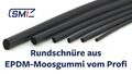 Rundschnur Moosgummi Rundschnüre  2-50mm EPDM  Fugenschnur Dichtung Gummi SMI RZ