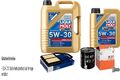 MAHLE Inspektionspaket 6 L Liqui Moly Longlife III 5W-30 für Honda Civic VII