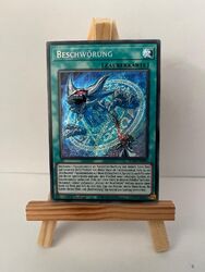 Beschwörung / Deutsch, NM, 1st Auflage, Secret Rare