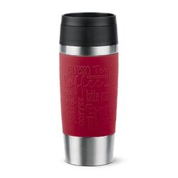 Emsa Travel Mug Classic Waves Thermobecher 0,36 / 0,5 L Komfort-Verschluss Dicht