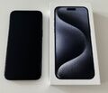 Apple iPhone 15 Pro Max - 256GB - Titan Blau (Ohne Simlock) + Hülle