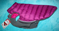 Hundemantel Red Dingo Puffer Daunen 45 Pink Lila Wendemantel NEU Wintermantel