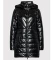 CALVIN KLEIN Damen Daunenmantel Winterjacke Steppmantel Coat schwarz Gr M