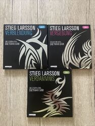 Drei Mp3’s von Stieg Larsson - Verblendung, Vergebung,Verdammnis