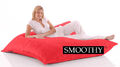 Smoothy ® Soft-Samt Sitzsack Sessel mit Samtbezug Rot