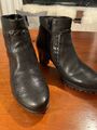 Gabor comfort Stiefelette Gr. 5 / 38 schwarz Leder